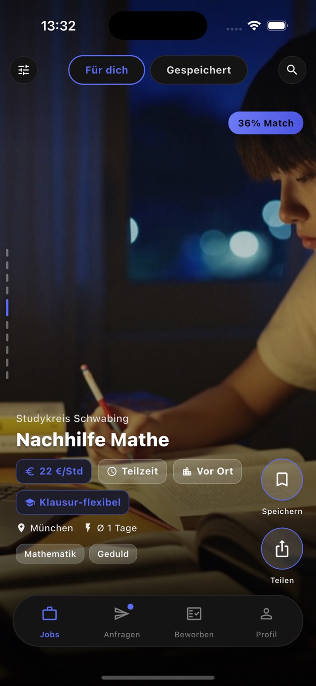winna-App: Nachhilfe-Mathe-Job bei Studykreis Schwabing